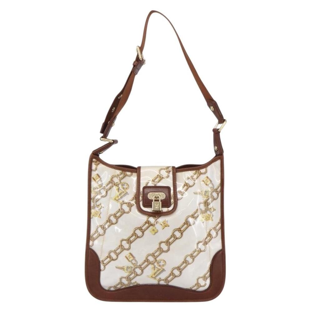 Louis Vuitton Monogram Charm Musette Shoulder Bag White